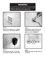 Preview for 3 page of AEI Security & Communications CTVM300AFR Quick Start Manual