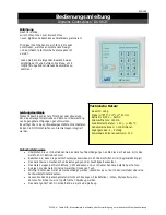 AEI DK-9823 Reference Manual preview