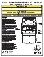 Предварительный просмотр 1 страницы AEL ACP Installation & Maintenance Instructions