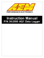 AEM 30-2500 Instruction Manual preview