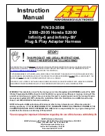 AEM 30-3508 Instruction Manual preview