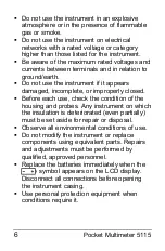 Preview for 6 page of AEM 5115 User Manual