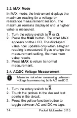 Предварительный просмотр 14 страницы AEM 5115 User Manual