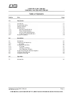 Preview for 4 page of AEM ASM-LS150 Installation And Operation Manual