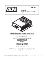 Preview for 3 page of AEM Cobham AA36-100 Installation And Operation Manual