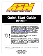 AEM INFINITY ECU Quick Start Manual preview