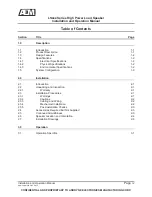 Preview for 4 page of AEM LS Series Installation And Operation Manua