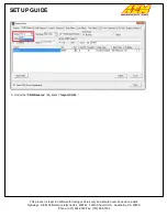 Preview for 4 page of AEM MoTeC LTC to CD Dash Setup Manual