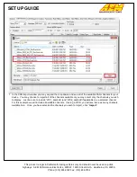 Preview for 6 page of AEM MoTeC LTC to CD Dash Setup Manual