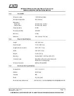 Preview for 8 page of AEM NTX VHF-FM SM28 Installation And Operation Manual