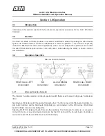 Preview for 21 page of AEM SM10 Installation And Operation Manual