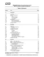 Preview for 5 page of AEM SM19 Installation And Operation Manual