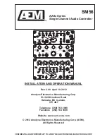 Preview for 2 page of AEM SM56 AA9 series Installation And Operation Manual