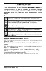 Preview for 5 page of AEMC instruments 1015 User Manual