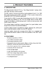 Preview for 8 page of AEMC instruments 1015 User Manual