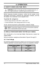 Preview for 12 page of AEMC instruments 1015 User Manual