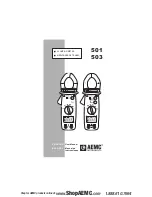 Preview for 1 page of AEMC instruments 2117.21 User Manual