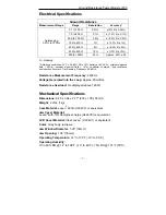 Preview for 8 page of AEMC instruments 2117.59 User Manual