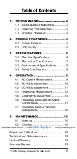 Preview for 3 page of AEMC instruments 2117.66 Manual