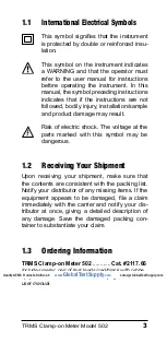 Preview for 5 page of AEMC instruments 2117.66 Manual