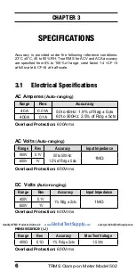 Preview for 8 page of AEMC instruments 2117.66 Manual