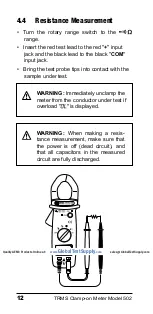 Preview for 14 page of AEMC instruments 2117.66 Manual