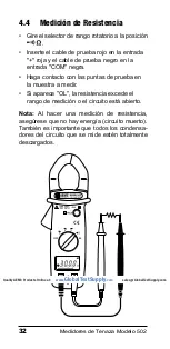 Preview for 34 page of AEMC instruments 2117.66 Manual