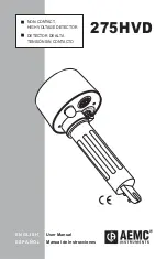 Предварительный просмотр 1 страницы AEMC instruments 275HVD User Manual