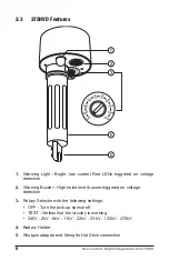 Предварительный просмотр 8 страницы AEMC instruments 275HVD User Manual