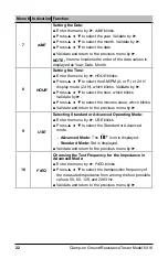 Предварительный просмотр 22 страницы AEMC instruments 6416 User Manual