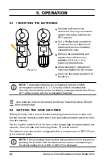 Предварительный просмотр 24 страницы AEMC instruments 6416 User Manual