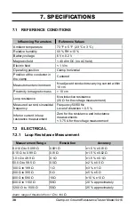 Предварительный просмотр 38 страницы AEMC instruments 6416 User Manual