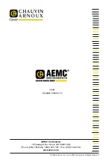 Предварительный просмотр 48 страницы AEMC instruments 6416 User Manual