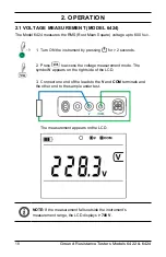 Предварительный просмотр 18 страницы AEMC instruments 6422 User Manual