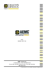 Предварительный просмотр 44 страницы AEMC instruments 6422 User Manual