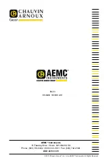 Предварительный просмотр 12 страницы AEMC instruments 6550 Quick Start Manual