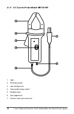 Предварительный просмотр 12 страницы AEMC instruments AmpFlex 193-24-BK User Manual