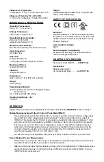 Preview for 3 page of AEMC instruments MN375 User Manual