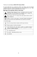 Preview for 5 page of AEMC 203 User Manual