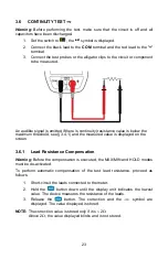 Preview for 23 page of AEMC 203 User Manual