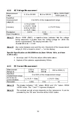 Preview for 32 page of AEMC 203 User Manual