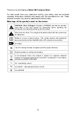 Preview for 5 page of AEMC 205 User Manual