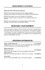 Preview for 7 page of AEMC 205 User Manual