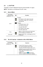 Preview for 18 page of AEMC 205 User Manual