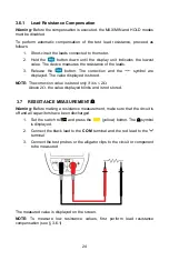 Preview for 24 page of AEMC 205 User Manual