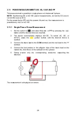 Preview for 28 page of AEMC 205 User Manual