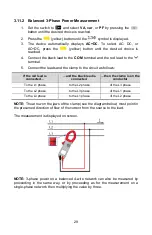 Preview for 29 page of AEMC 205 User Manual