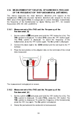 Preview for 33 page of AEMC 205 User Manual