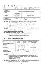 Preview for 36 page of AEMC 205 User Manual