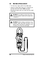 Preview for 18 page of AEMC 2117.70 User Manual